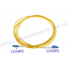 LC/UPC-LC/UPC SM-XX LC-LC單模單芯光纖跳線 LC-LC單模單芯光纖跳線3米 LC/UPC LC/UPC SM SX 3.0mm 9/125 3M 電信級 網路光纖可客製化訂購